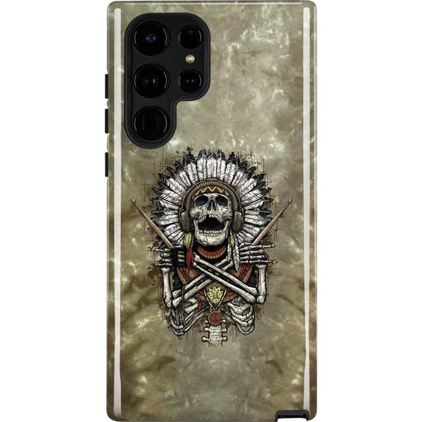 Liquid Blue Tribal Beats Galaxy Cases