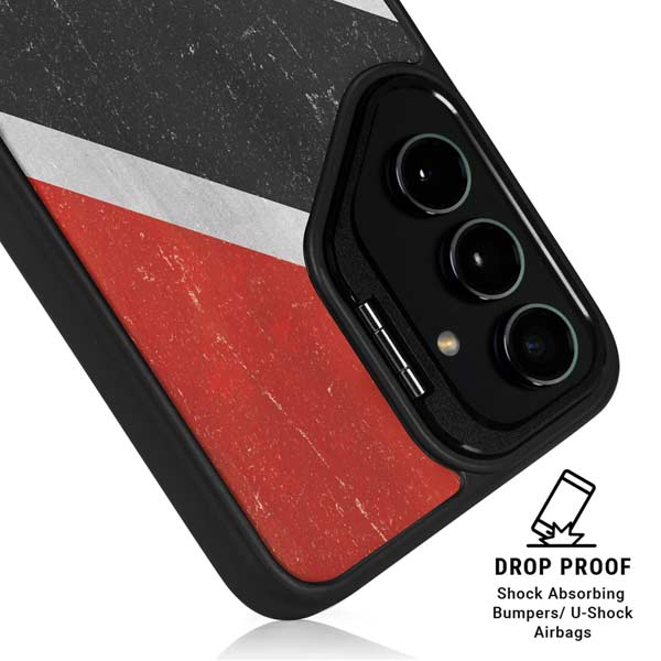 Trinidad and Tobagao Flag Distressed Galaxy S26 Plus Kickstand Case