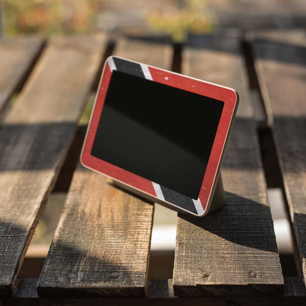 Trinidad and Tobagao Flag Distressed Google Home Hub Skin