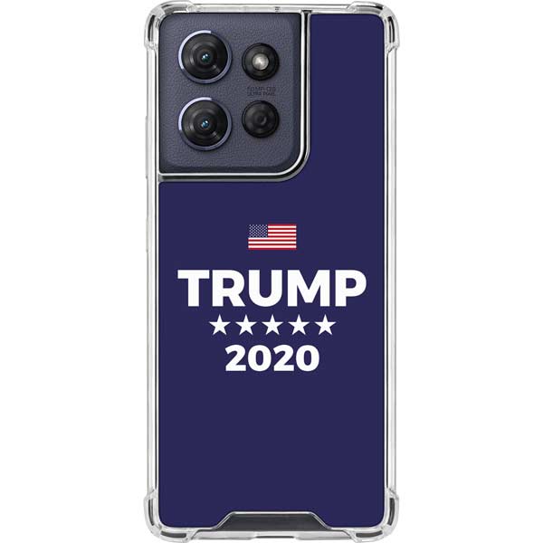 Trump 2020 Blue Moto G Play 5G (2025) Clear Case