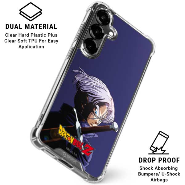 Dragon Ball Z Trunks Portrait Galaxy S26 Clear Case