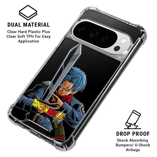 Dragon Ball Super Trunks Portrait Google Pixel 10 Pro XL Clear Case