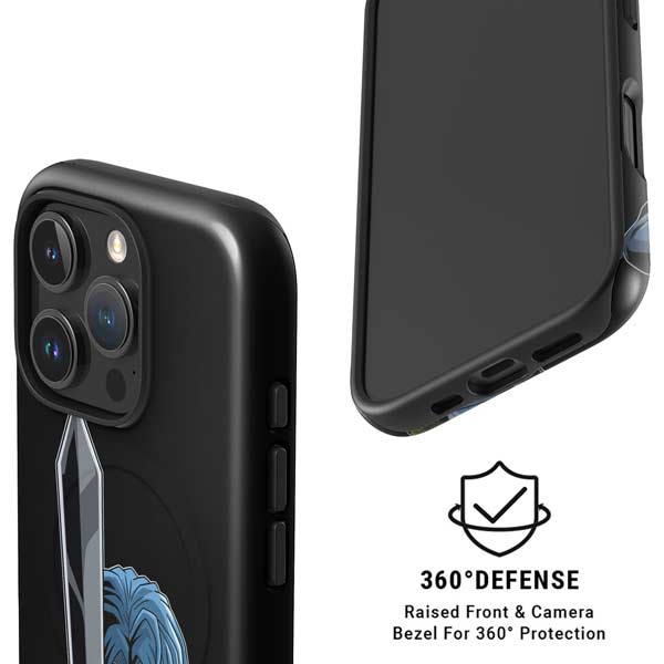 Dragon Ball Super Trunks Portrait iPhone 16 Pro Max Magsafe Impact Case