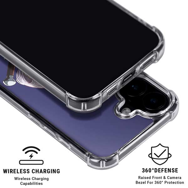Dragon Ball Z Trunks Portrait iPhone 17 Clear Case