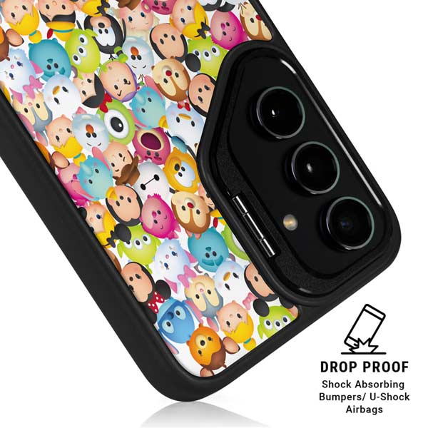 Disney Tsum Tsum Animated Characters Galaxy S26 Plus Kickstand Case