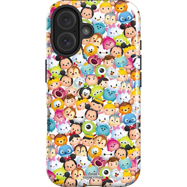 Disney Tsum Tsum Animated Characters iPhone 16 Magsafe Impact Case