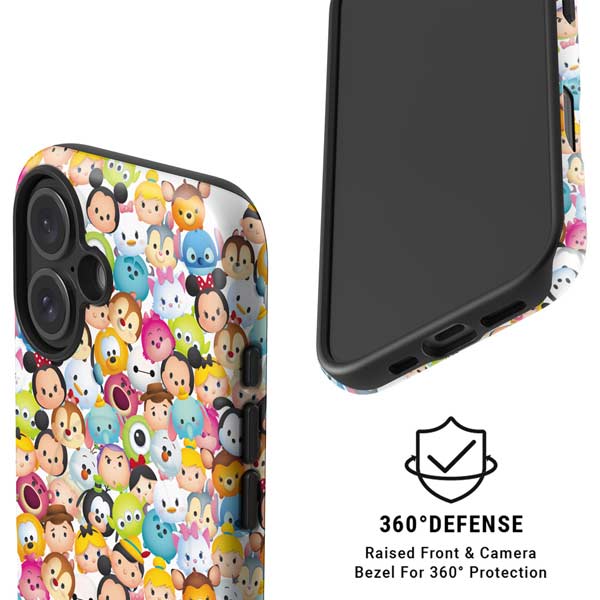 Disney Tsum Tsum Animated Characters iPhone 16 Magsafe Impact Case