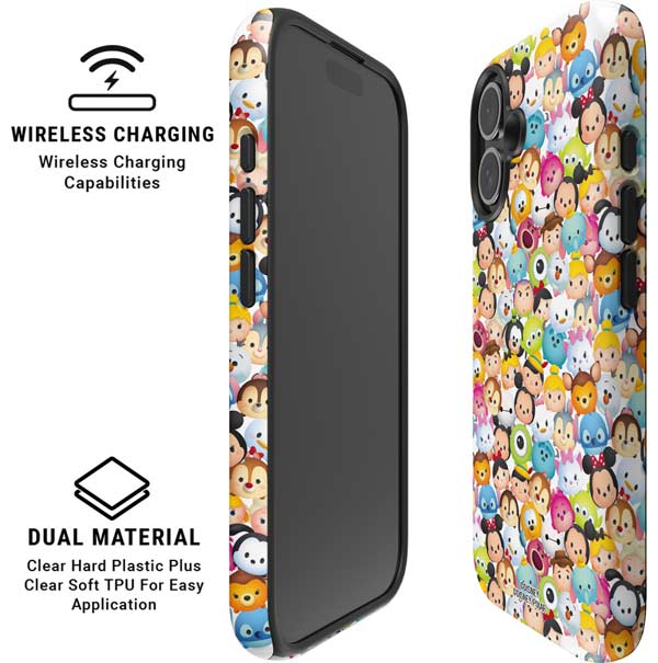 Disney Tsum Tsum Animated Characters iPhone 16 Magsafe Impact Case