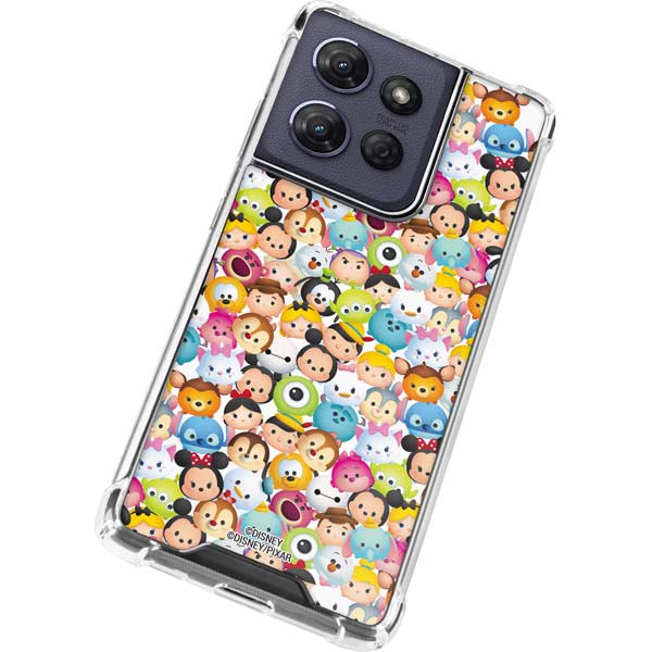Disney Tsum Tsum Animated Characters Moto G Play 5G (2025) Clear Case