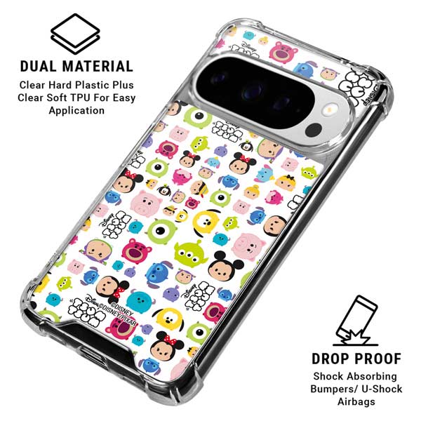 Disney Tsum Tsum Disney Characters Google Pixel 10 Pro Clear Case