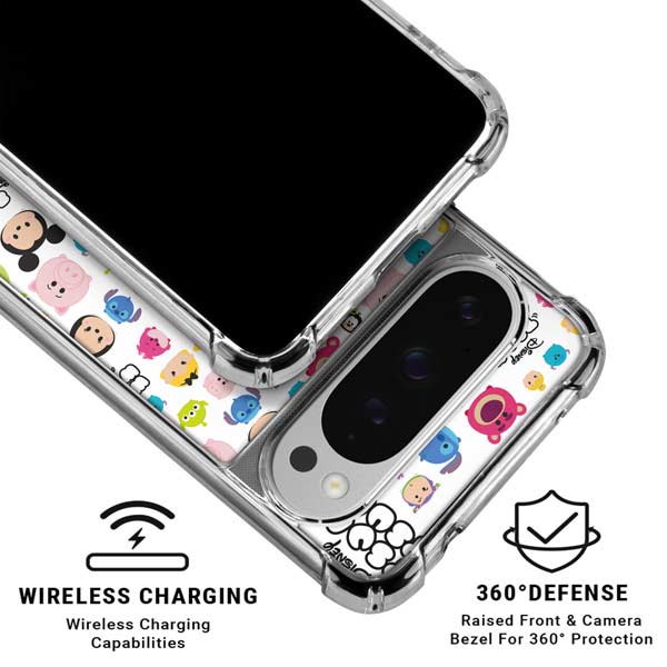 Disney Tsum Tsum Disney Characters Google Pixel 10 Pro Clear Case