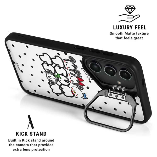 Disney Tsum Tsum Characters Art Galaxy S26 Plus Kickstand Case