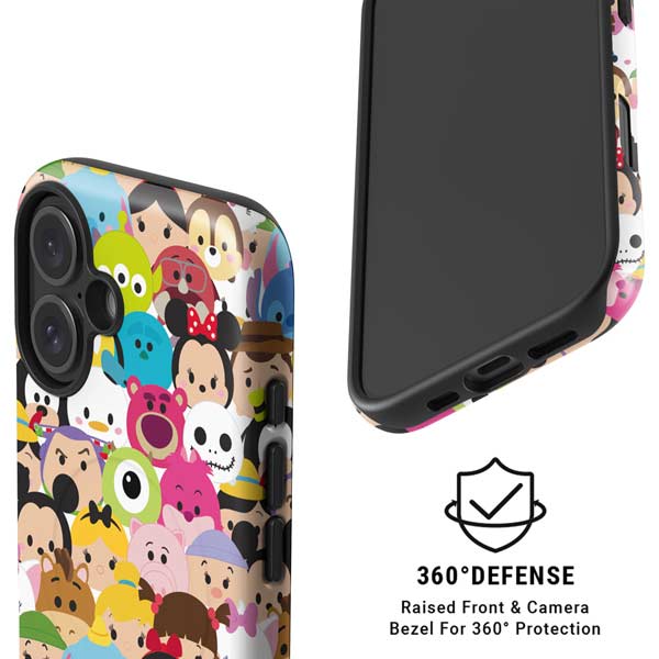 Disney Tsum Tsum Close up Characters iPhone 16 Plus Magsafe Impact Case