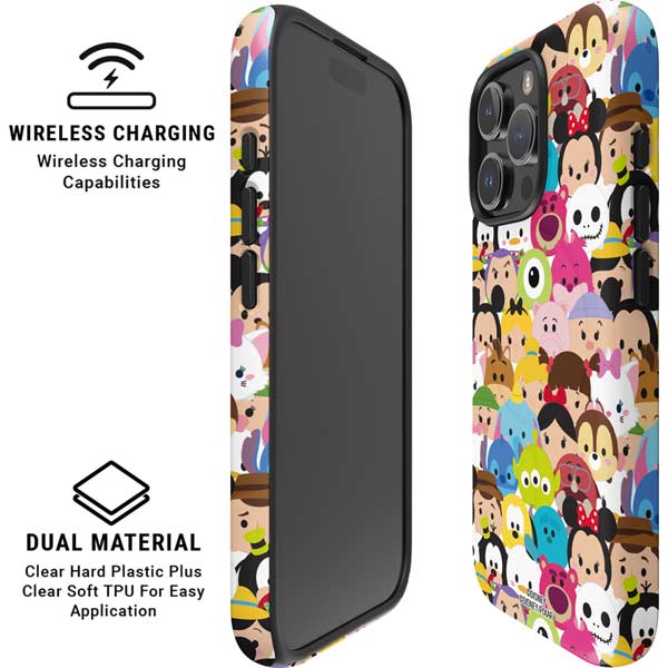 Disney Tsum Tsum Close up Characters iPhone 16 Pro Magsafe Impact Case