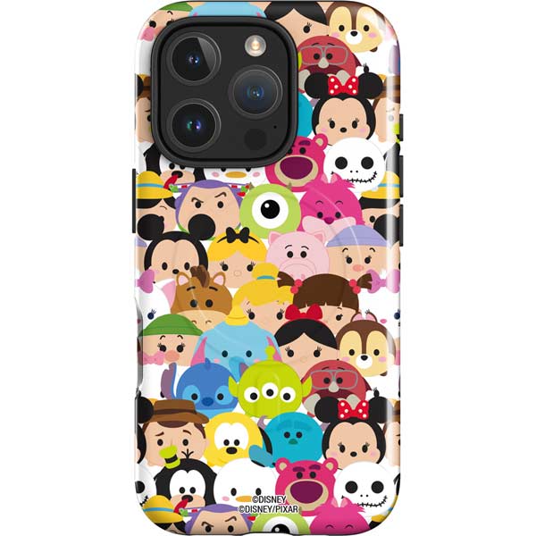 Disney Tsum Tsum Close up Characters iPhone 16 Pro Max Magsafe Impact Case