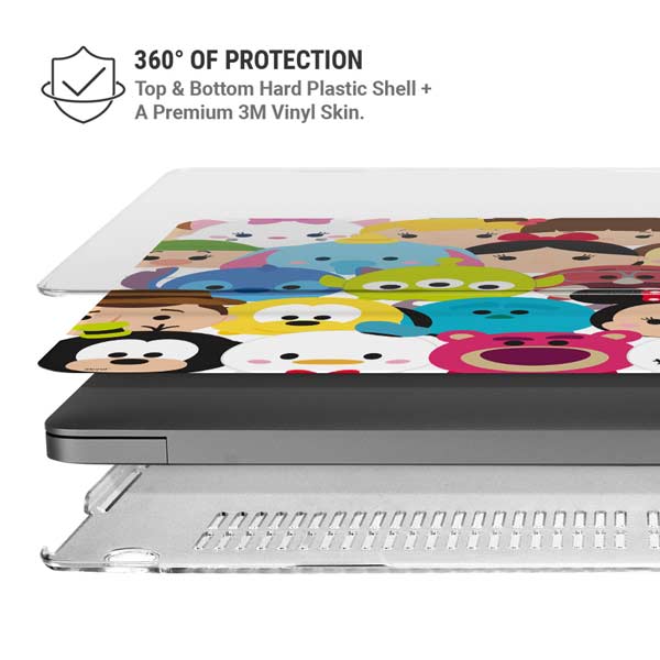 Disney Tsum Tsum Close up Characters MacBook Pro 14in (2021-24) Case plus Skin