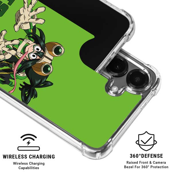 My Hero Academia Tsuyu Season 5 Galaxy S26 Clear Case