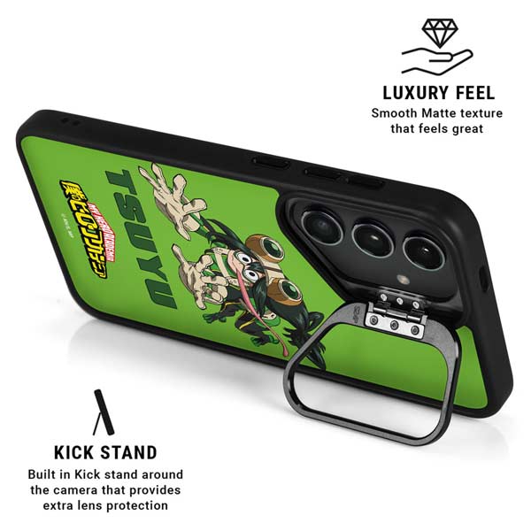 My Hero Academia Tsuyu Season 5 Galaxy S26 Plus Kickstand Case