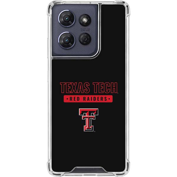 Texas Tech University TT Red Raiders Moto G Power 5G (2025) Clear Case