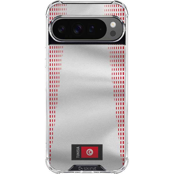 Tunisia Soccer Flag Google Pixel 10 Pro Clear Case