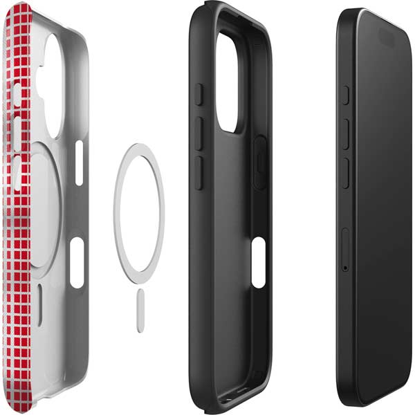 Tunisia Soccer Flag iPhone 16 Magsafe Impact Case