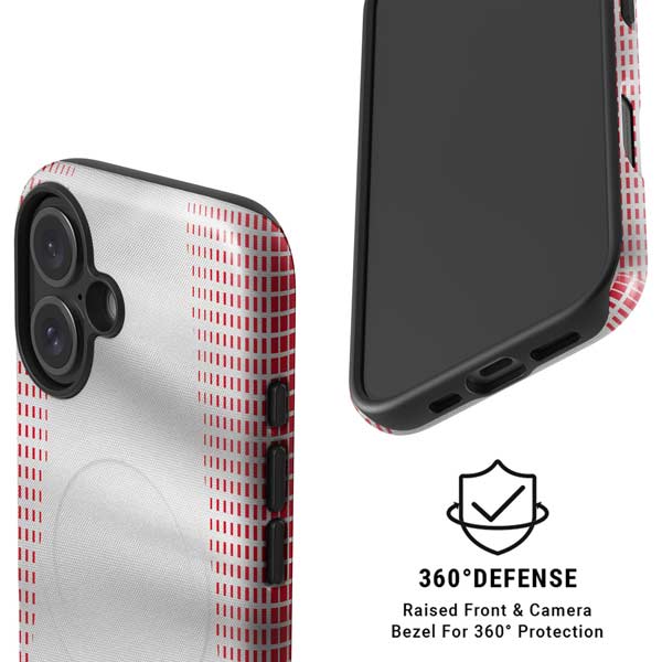 Tunisia Soccer Flag iPhone 16 Plus Magsafe Impact Case