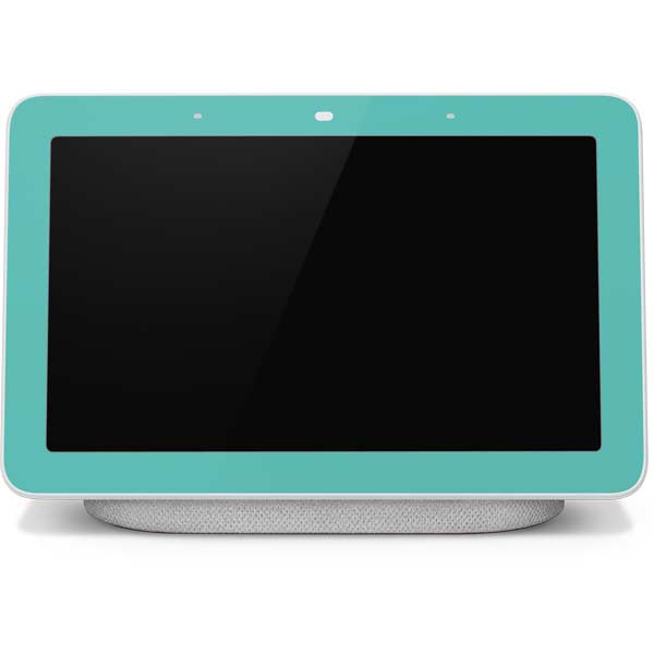 Turquoise Google Home Hub Skin
