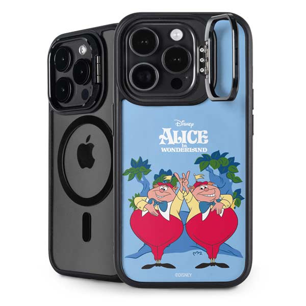 Disney Alice in Wonderland Tweedle Dee and Tweedle Dum iPhone 14 Pro Kickstand Case