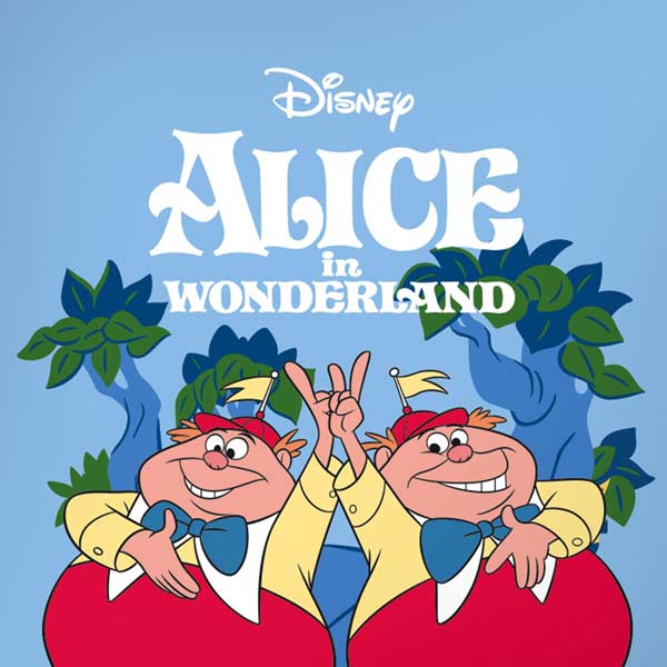 Disney Alice in Wonderland Tweedle Dee and Tweedle Dum iPhone XS Pro Case