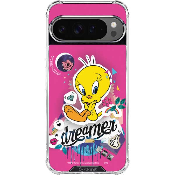 Looney Tunes Tweety Bird Dreamer Google Pixel 10 Pro Clear Case