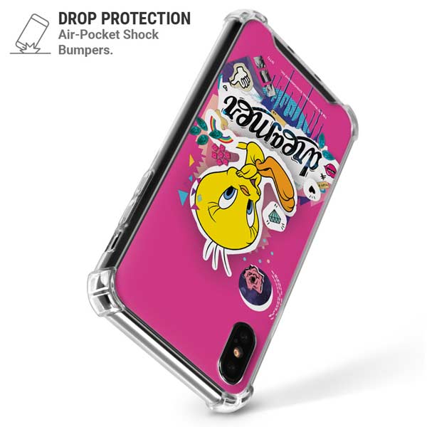 Looney Tunes Tweety Bird Dreamer iPhone X/XS Clear Case