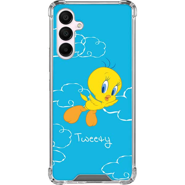 Looney Tunes Tweety Bird Flying Galaxy A16 5G Clear Case