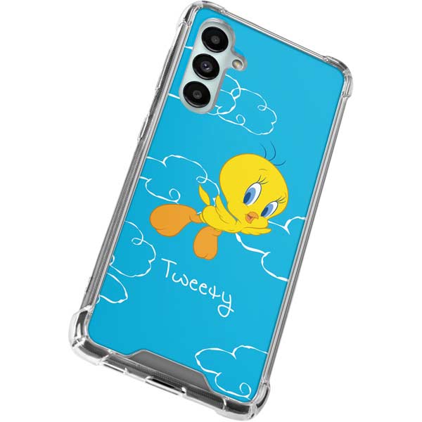 Looney Tunes Tweety Bird Flying Galaxy A16 5G Clear Case