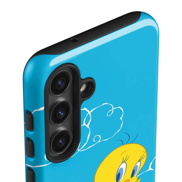 Looney Tunes Tweety Bird Flying Galaxy S25 Plus Impact Case