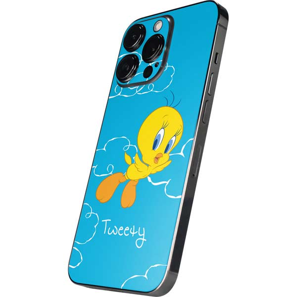 Looney Tunes Tweety Bird Flying iPhone 15 Pro Max Skin