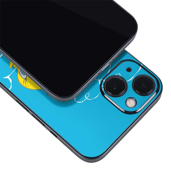 Looney Tunes Tweety Bird Flying iPhone 15 Skin