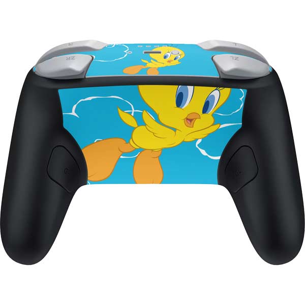 Looney Tunes Tweety Bird Flying Nintendo Switch 2 (2025) Pro Controller Skin