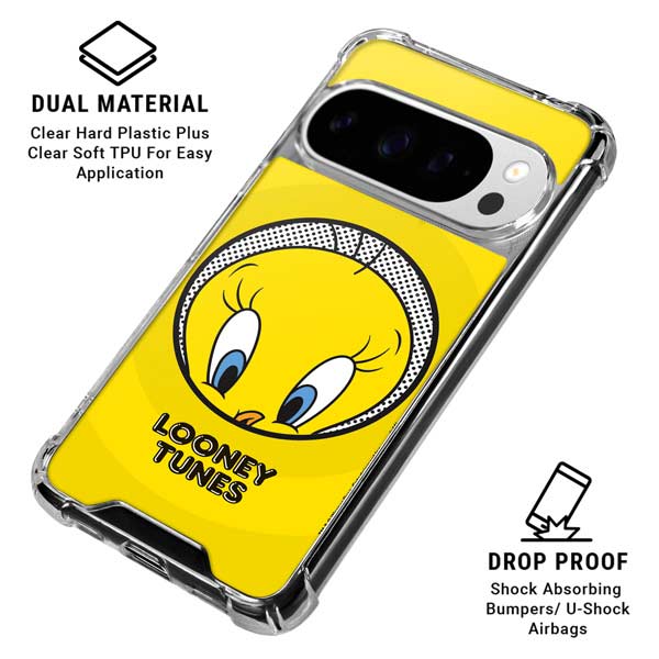 Looney Tunes Tweety Bird Full Google Pixel 10 Pro XL Clear Case