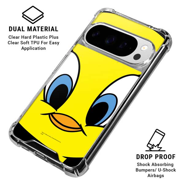 Looney Tunes Tweety Bird Google Pixel 10 Pro Clear Case