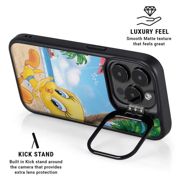 Looney Tunes Tweety Bird Ipod iPhone 14 Pro Kickstand Case