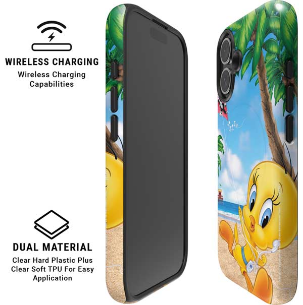 Looney Tunes Tweety Bird Ipod iPhone 16 Plus Magsafe Impact Case