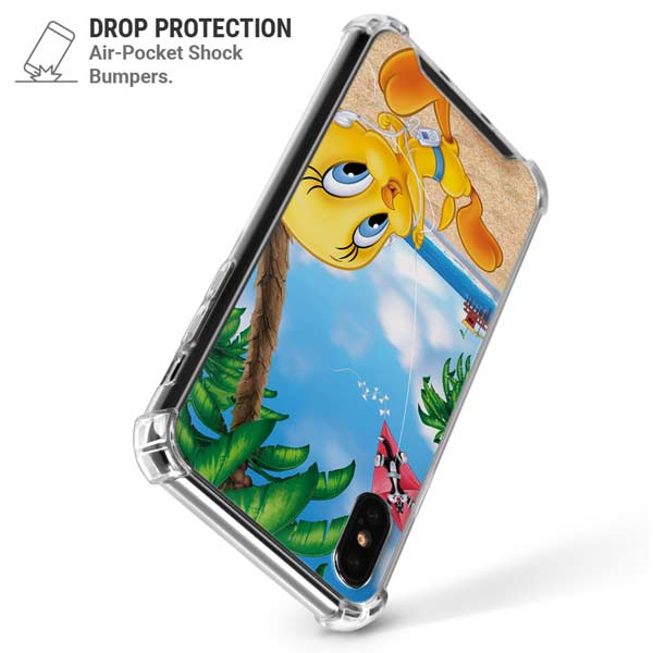 Looney Tunes Tweety Bird Ipod iPhone X/XS Clear Case