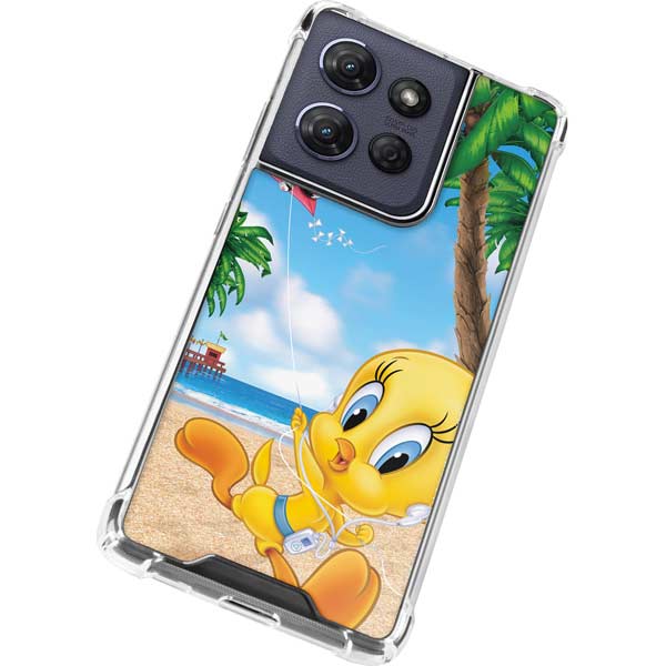 Looney Tunes Tweety Bird Ipod Moto G Play 5G (2025) Clear Case