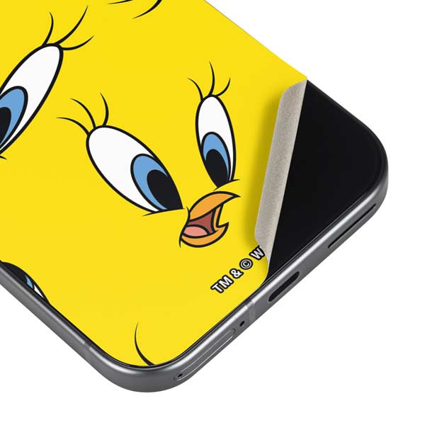 Looney Tunes Tweety Bird Super Sized Pattern Google Pixel 10 Pro XL Skin