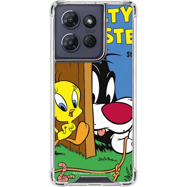 Looney Tunes Tweety Bird Sylvester Ten Cents Moto G Play 5G (2025) Clear Case