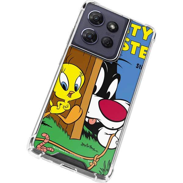 Looney Tunes Tweety Bird Sylvester Ten Cents Moto G Play 5G (2025) Clear Case