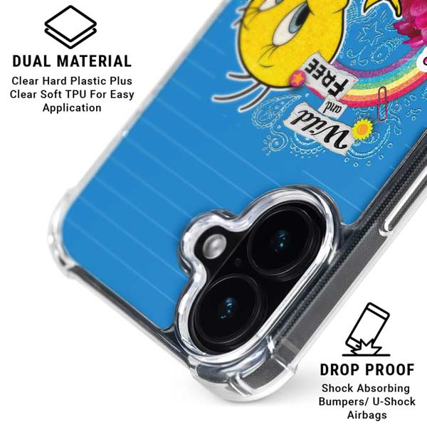Looney Tunes Tweety Bird Wild and Free iPhone 17 MagSafe Case