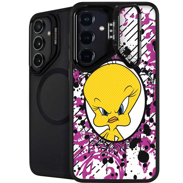 Looney Tunes Tweety Bird with Attitude Galaxy S26 Plus Kickstand Case