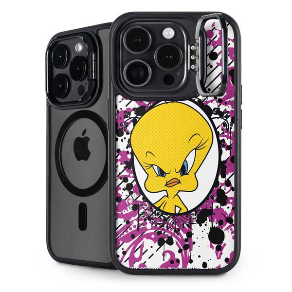 Looney Tunes Tweety Bird with Attitude iPhone 14 Pro Kickstand Case