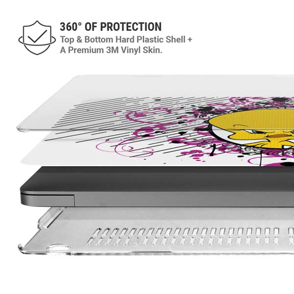 Looney Tunes Tweety Bird with Attitude MacBook Pro 14in (2021-24) Case plus Skin